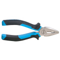 FIXTEC 6 Inch Hand Pliers CRV Combination Pliers Function with Wire Cutter Nickel Chromium Steel Construction